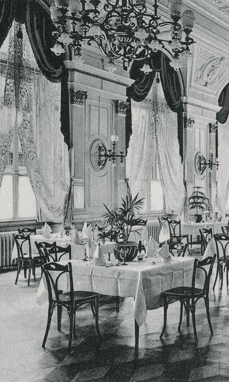 Historische Ansicht des Palais Prinz Carl